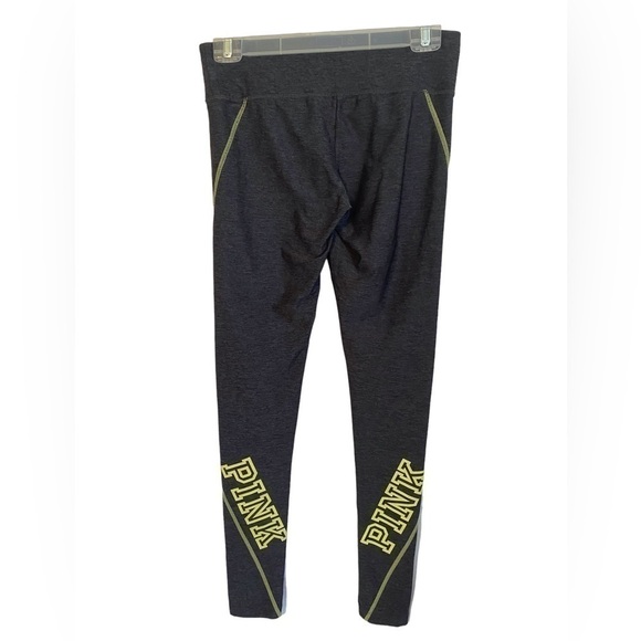 Victoria's Secret Pink  Yoga Pants Heathered Charcoal Ladies XSM - Picture 2 of 10